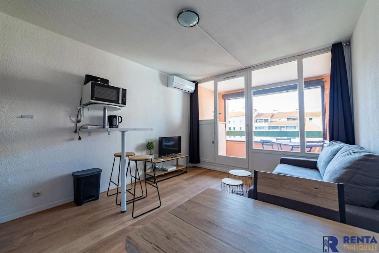 Appartement L'ArèneParking PrivéWIFIBalconPiscine à Fréjus