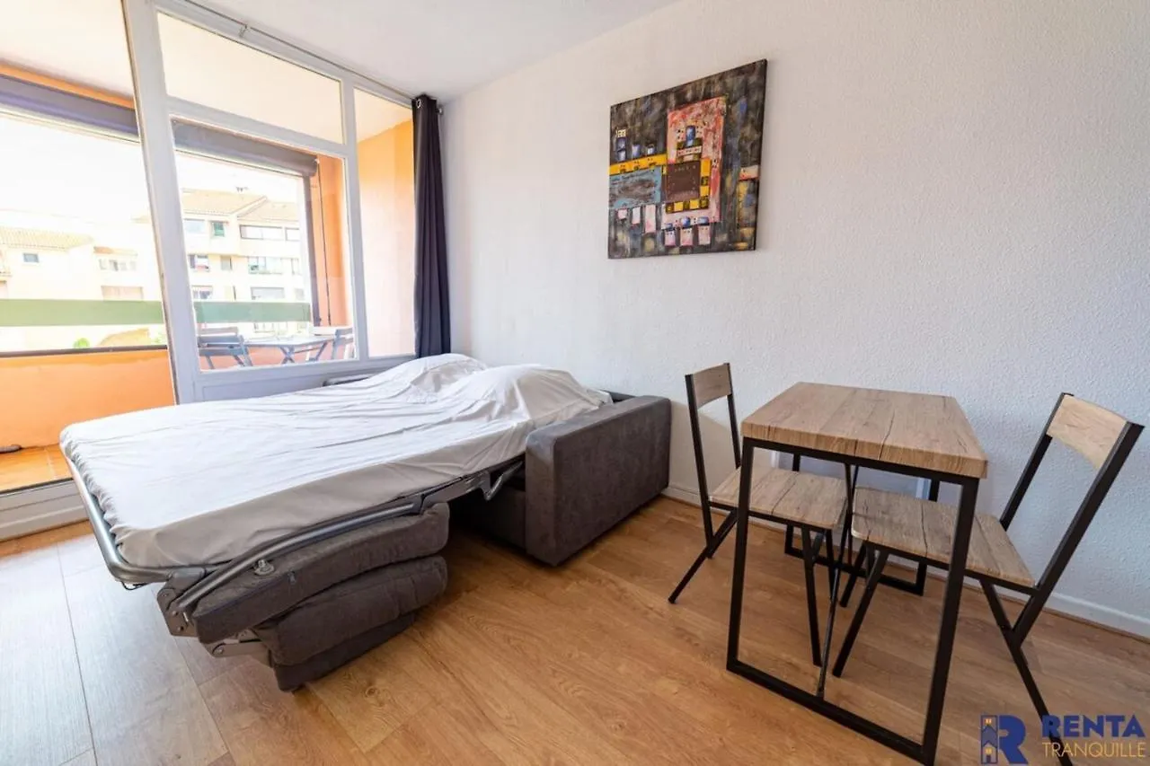 Appartement L'ArèneParking PrivéWIFIBalconPiscine à Fréjus